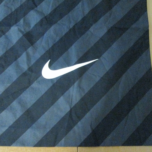 NIKE Air Large 17x24 Premium Drawstring Cotton Shoe Storage Bag Gym Luandry Tote - Picture 4 of 7